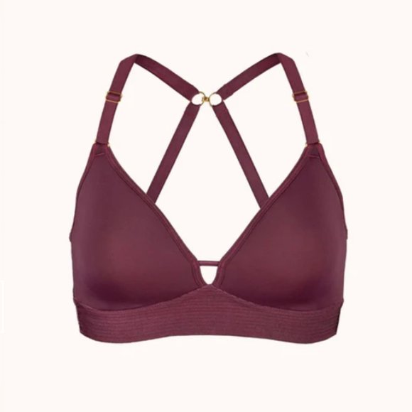 The Spacer Bra by Lively in Plum - Picture 6 of 12